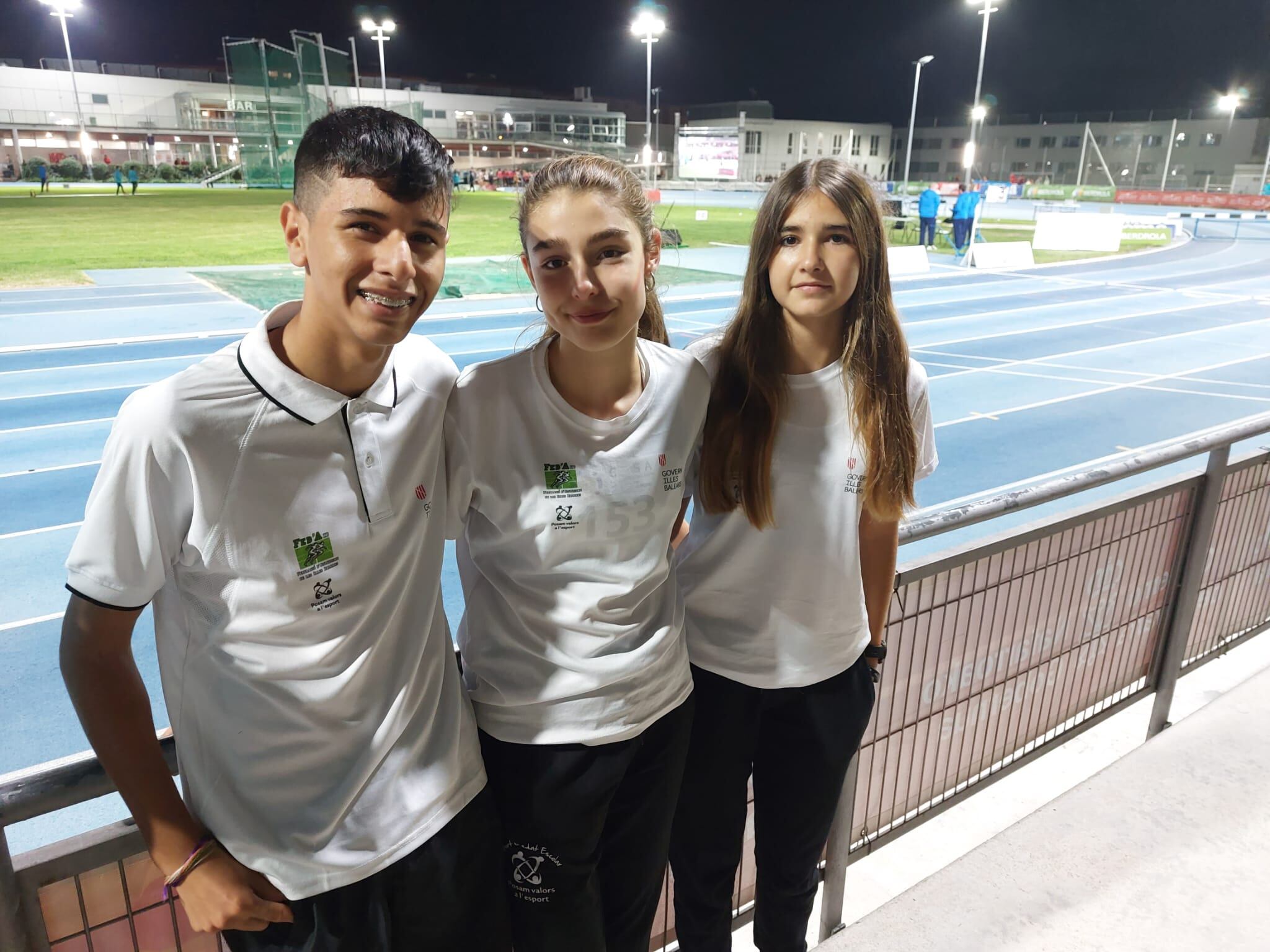 Els atletes illencs van ajudar a sumar punts per a la Selecció Balear sub 16 al Campionat d'Espanya.
