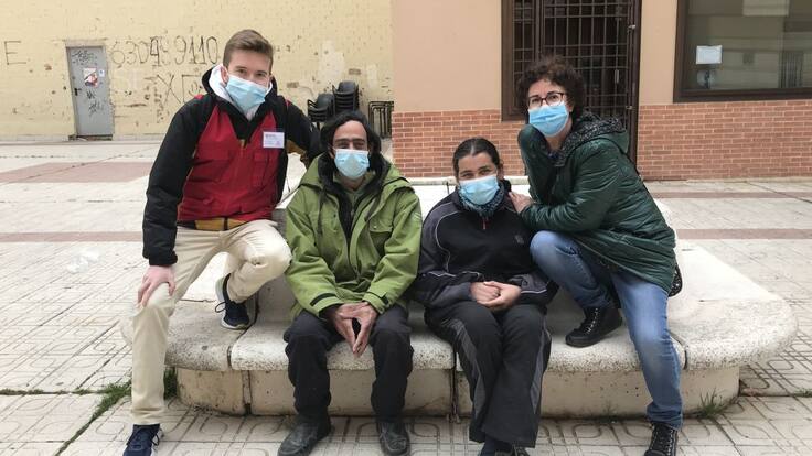 Juan, María y Cáritas, el corazón de las cifras de las personas sin hogar en Cuenca