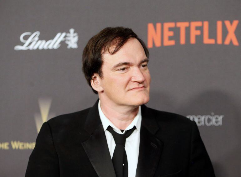 Quentin Tarantino arrives at the 2016 Weinstein Company and Netflix Golden Globes afterparty held on January 10, 2016 in Los Angeles, California.