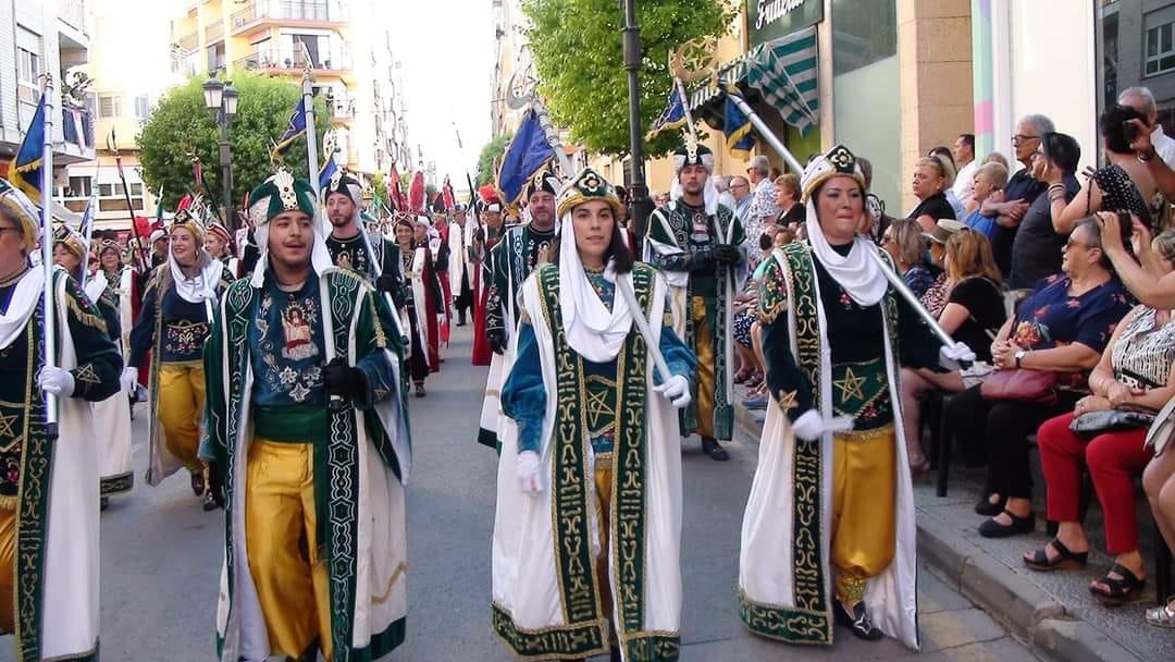 Momento del desfile especial del pasado mes de julio