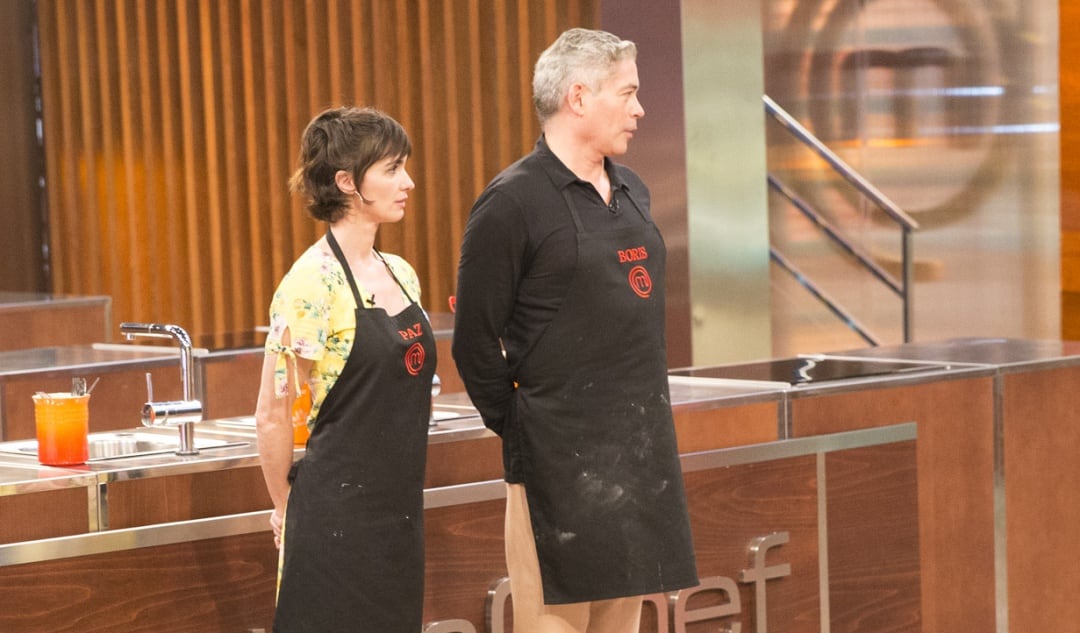 Paz Vega y Boris Izaguirre en la semifinal de &#039;MasterChef Celebrity&#039;