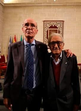 Rafa Verdú junto a Pepe Ravelo
