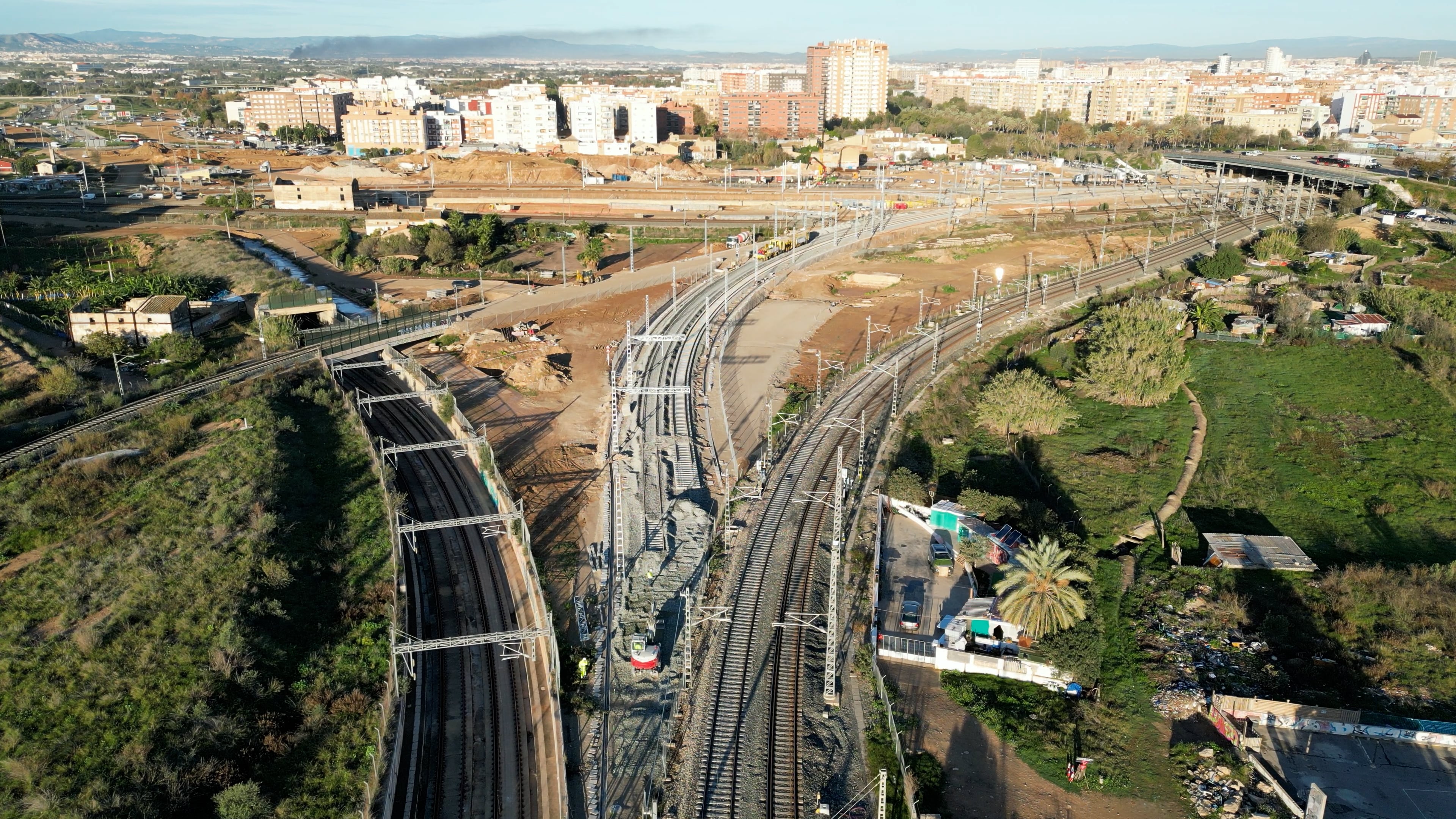 Obras del Canal de Acceso de València