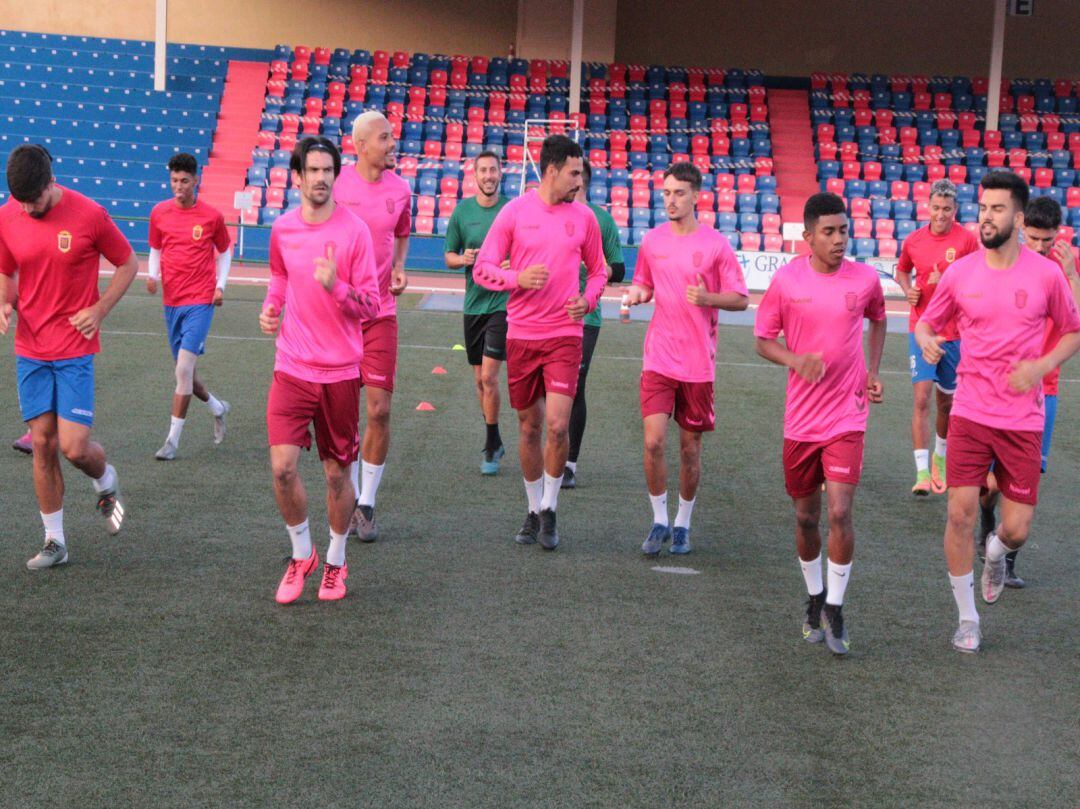 Primeros entrenamientos de la UD Lanzarote.