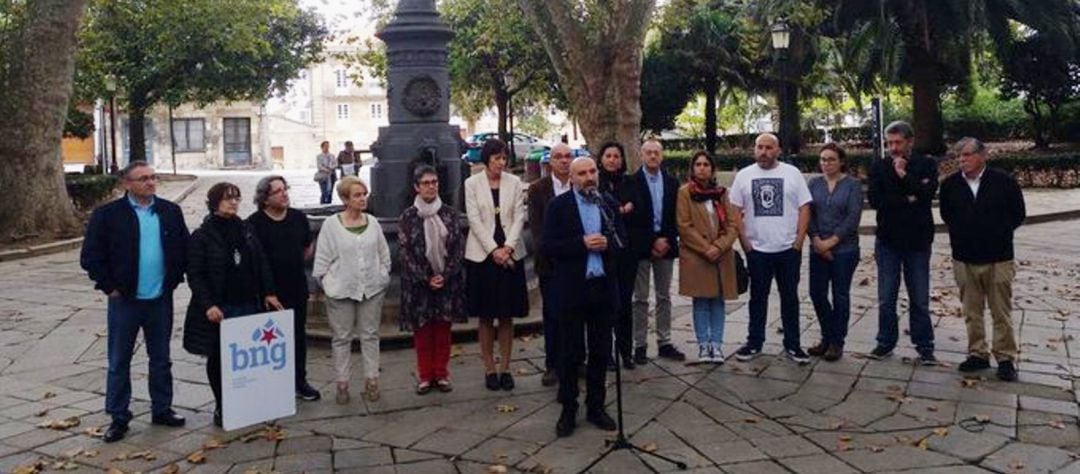 El BNG presenta su candidatura al 10N en A Coruña