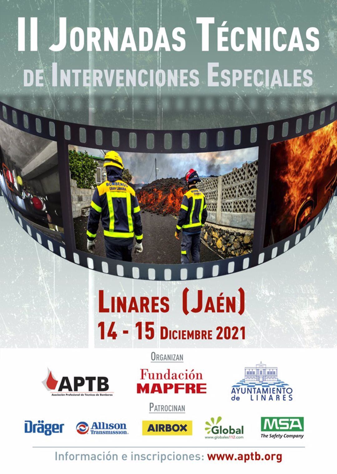 Cartel Jornadas Técnicas de Intervenciones Especiales. 