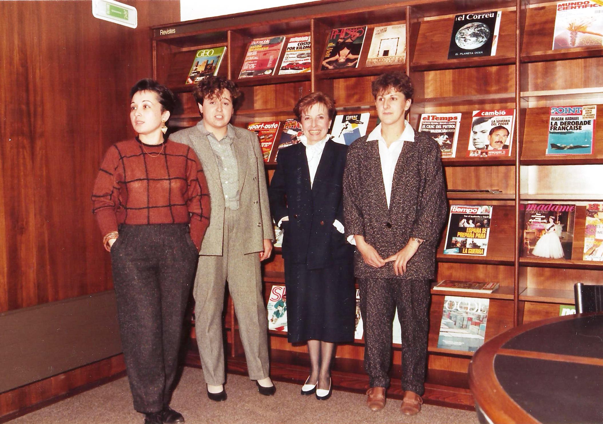 Pilar Burgués a la inauguració de la Biblioteca Pública de Govern, a Prada Casadet