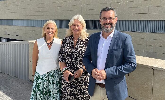 Visita de este lunes al Hospital de La Línea