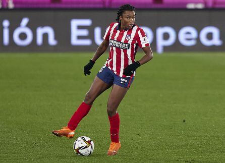 Ludmila da Silva en la semifinal de Supercopa de España Femenina 2021 frente al FC Barcelona.