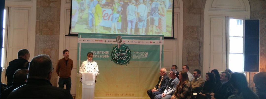 Rueda de prensa balance del Festival de la Luz en la Fundación Paideia, A Coruña