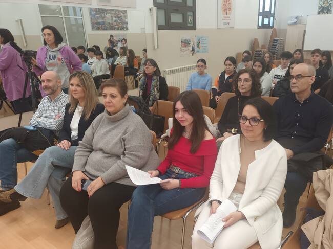 Acto de entrega del premio a Marta Jarne Pujala