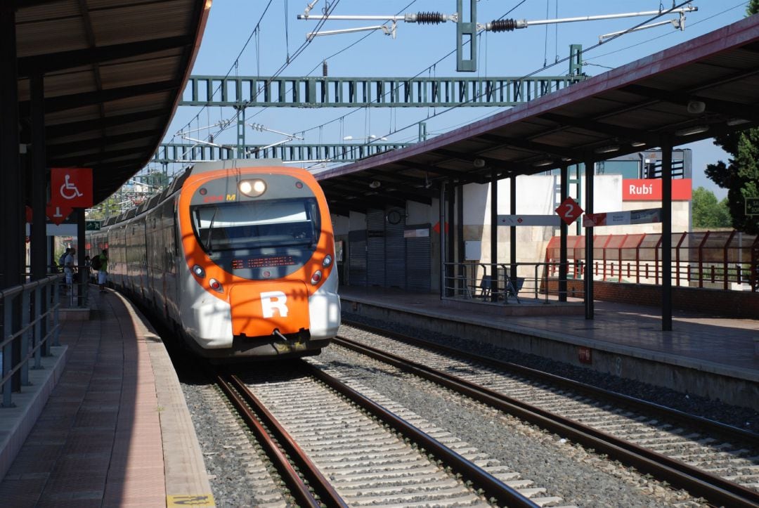 Un tren de Rodalies de Renfe