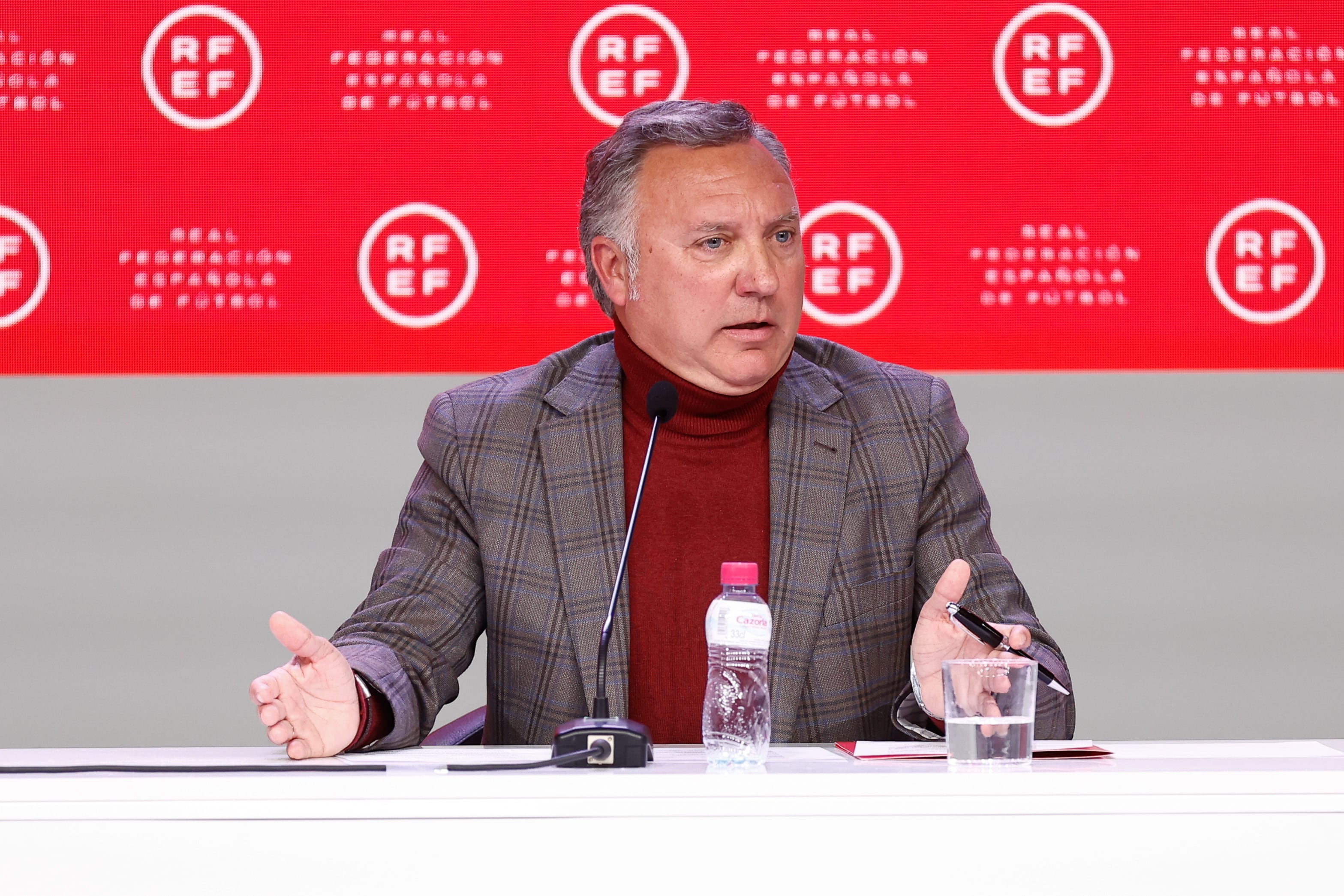 Luis Medina Cantalejo, presidente del CTA. (Oscar J. Barroso / AFP7 via Getty Images)