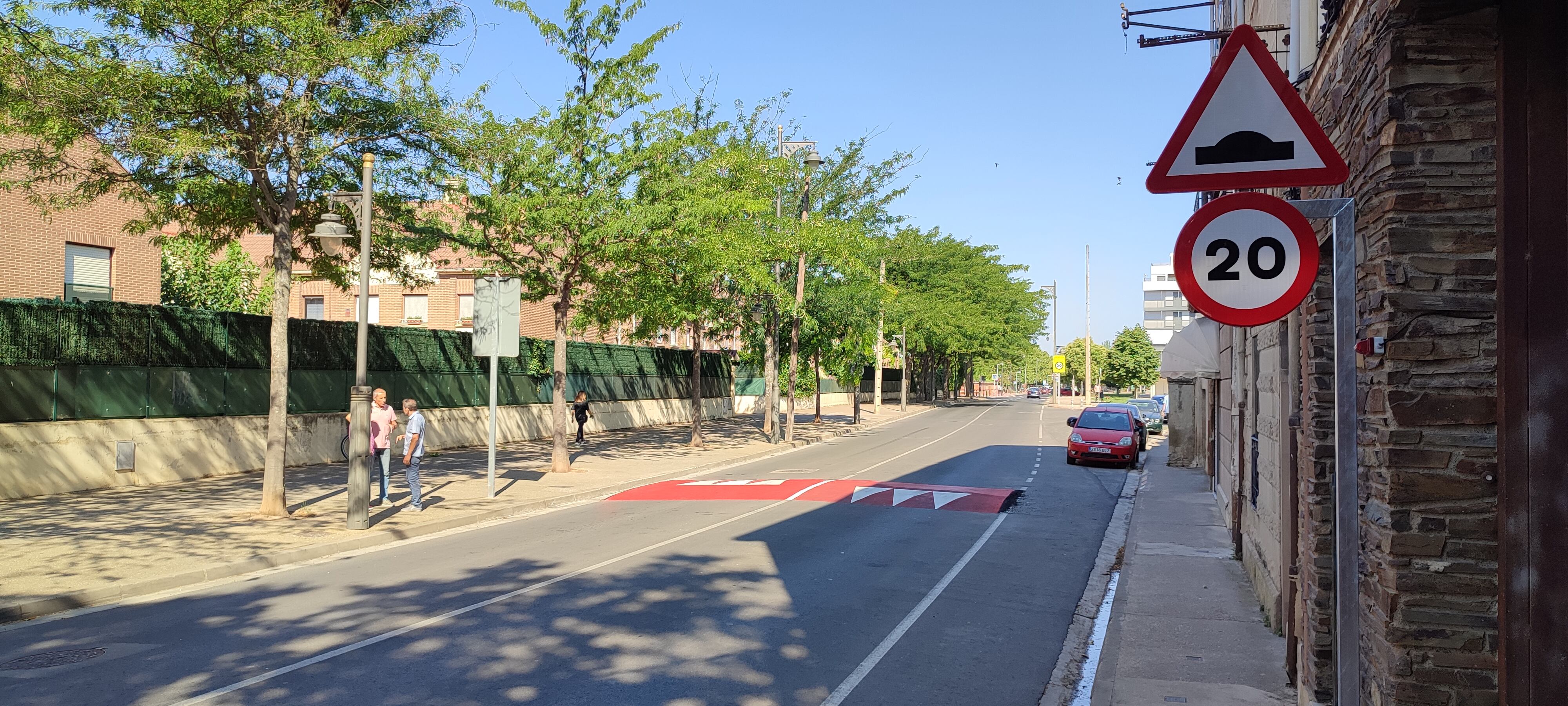 Reductor de velocidad en El Campillo