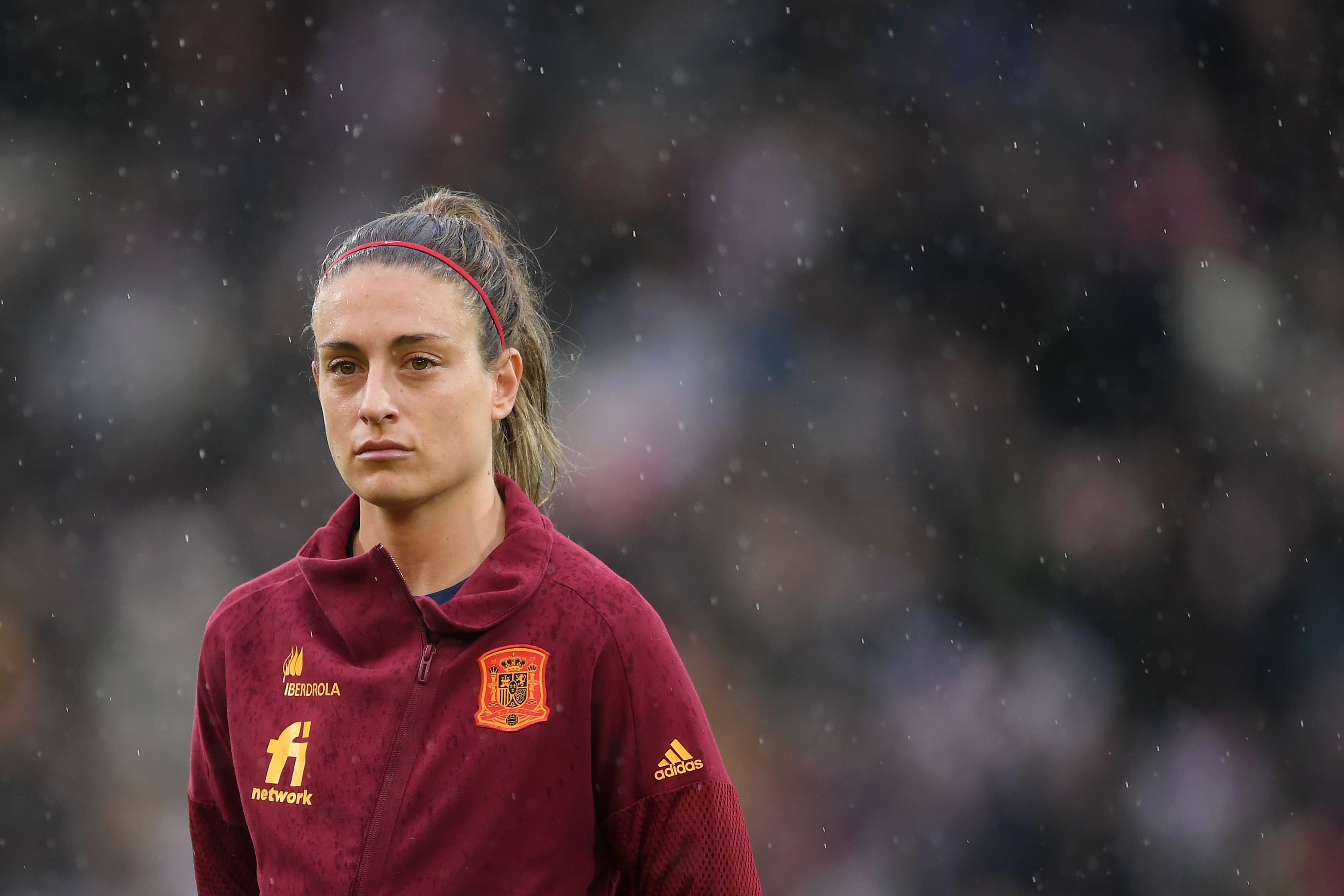 Alexia Putellas, con la Selección española