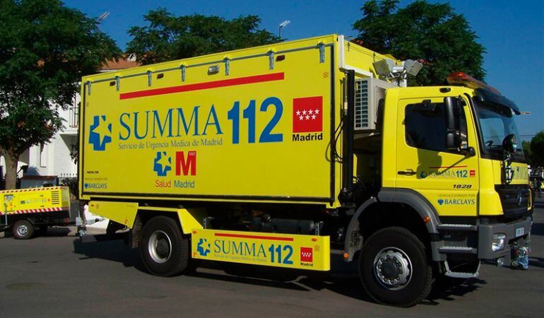 El Hospital Móvil del SUMMA 112, sede de los talleres