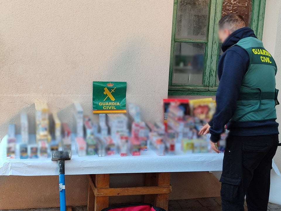 Objetos intervenidos en Villena