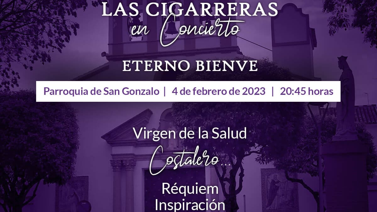 San Gonzalo acogió el sábado el concierto homenaje de la BCT Las Cigarreras a Bienvenido Puelles