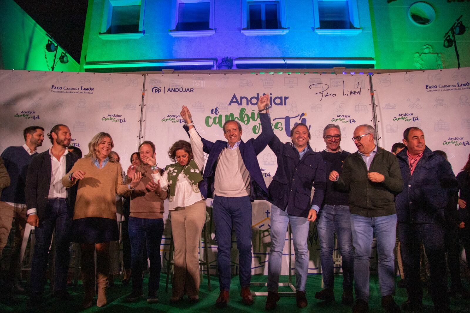 Acto de presentación de la lista del PP Andújar a las municipales del 28M.