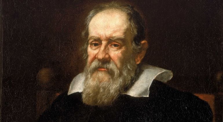 Imagen del retrato de Galileo Galilei pintado por Justus Sustermans en 1636.