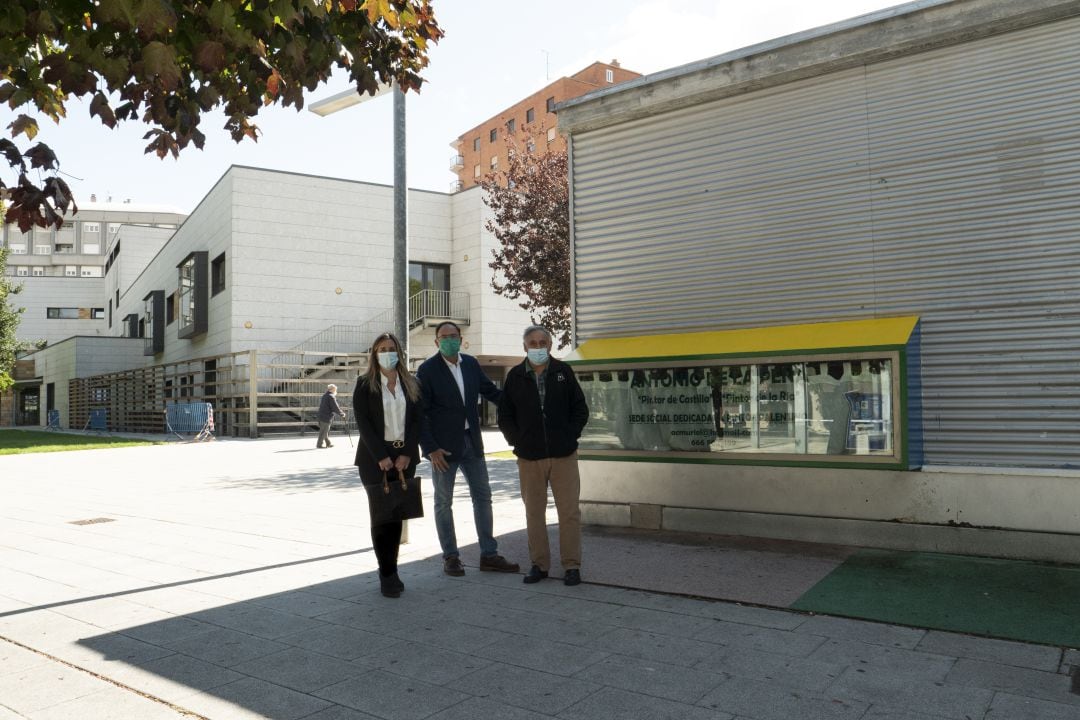 Local que se cede a Sacyl para la atención de urgencias en La Puebla