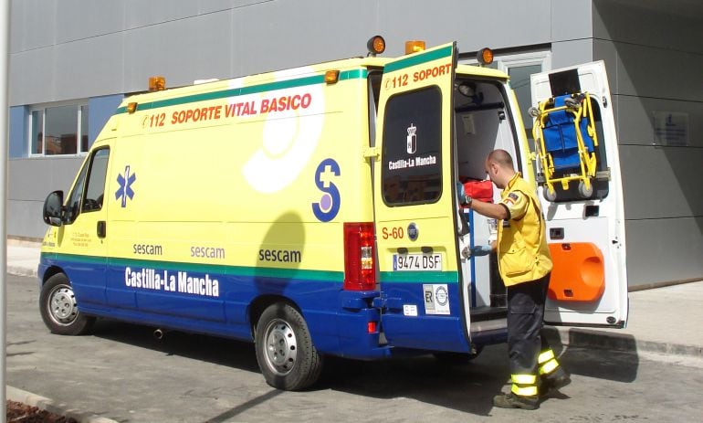 Ambulancia con soporte vital básico