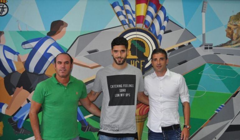 Fernando Romás posa con Barroso y Portillo