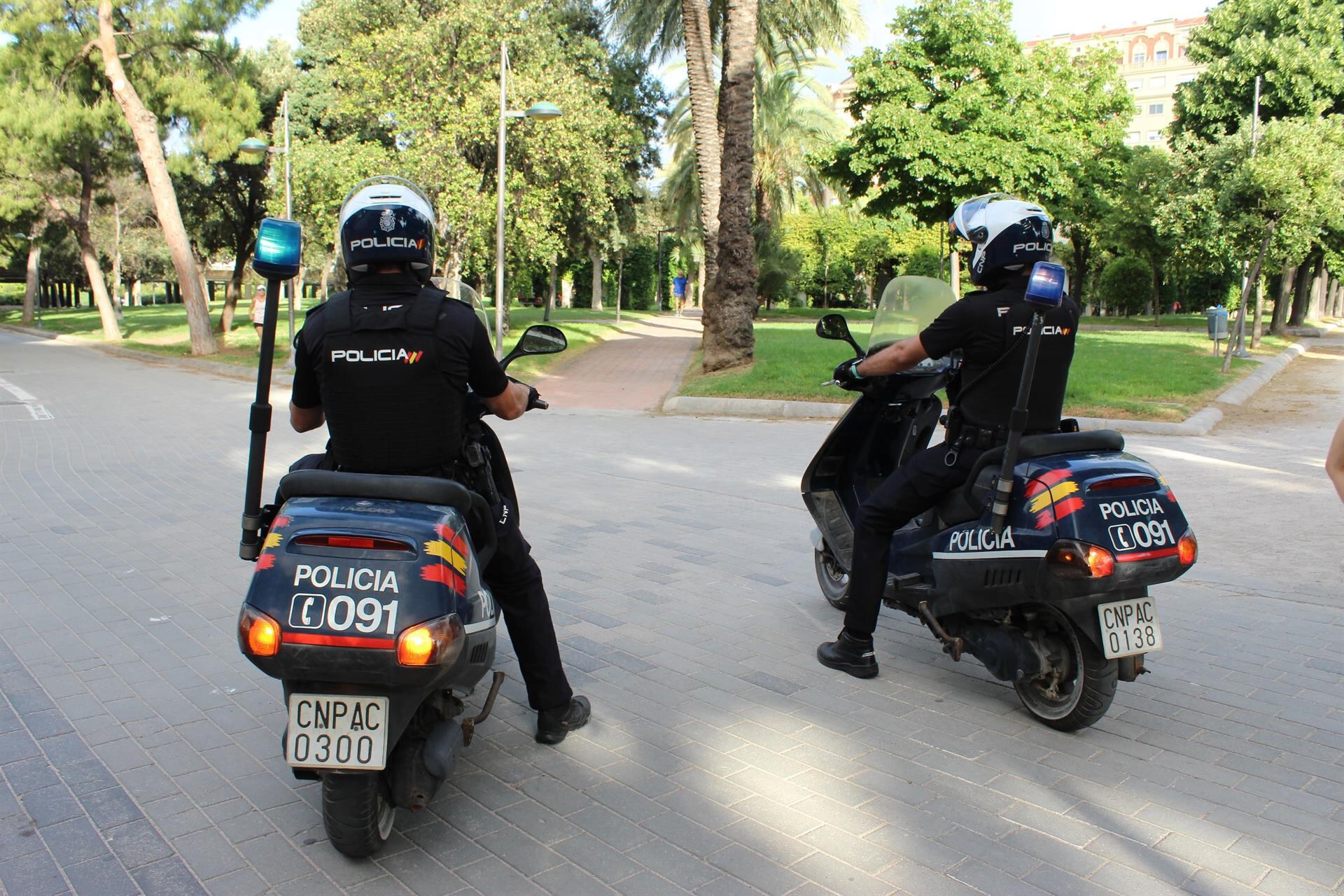 Agentes de la Policía Nacional