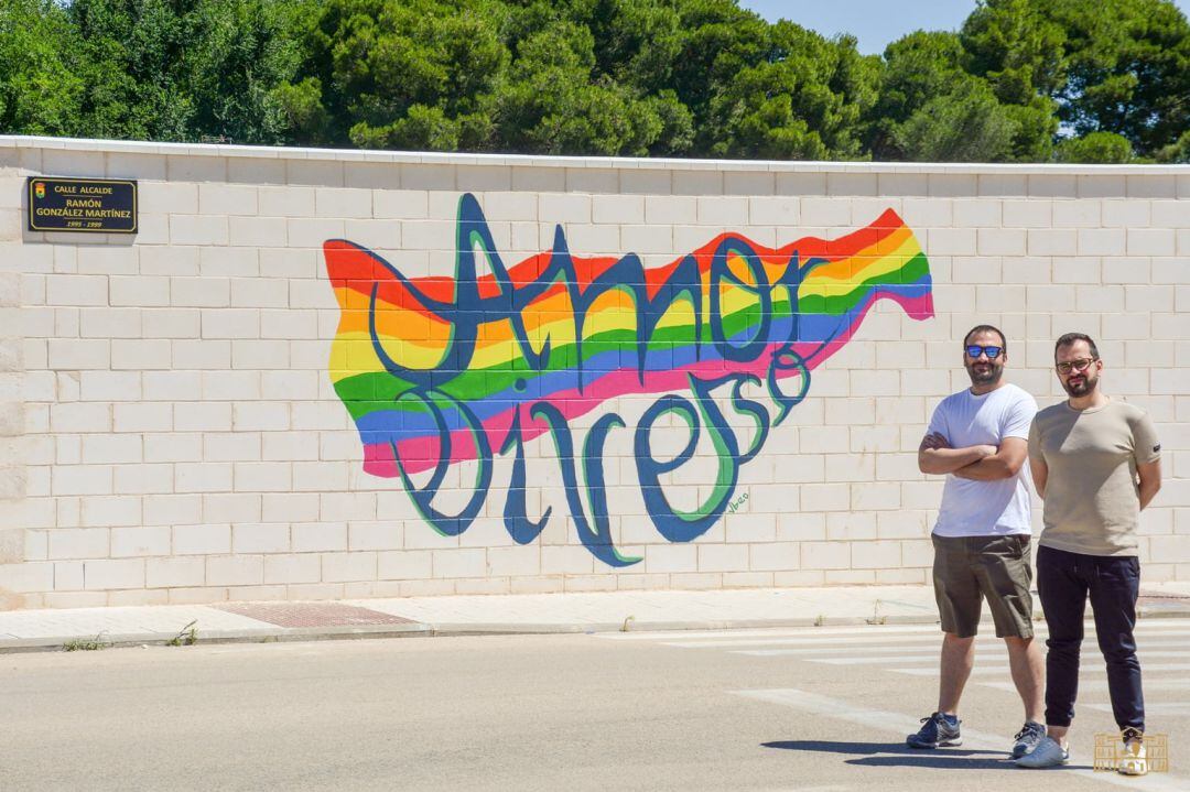 Mural por el orgullo