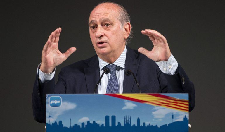 El ministro del Interior en funciones Jorge Fernández Díaz.