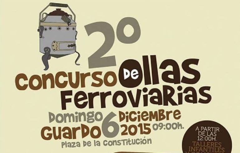 Cartel del Concurso de Ollas Ferroviarias