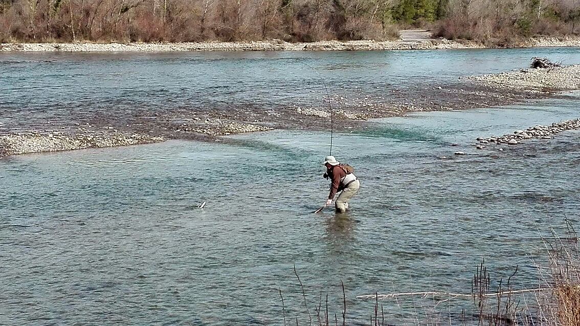 Pesca en el Canal de Berdún