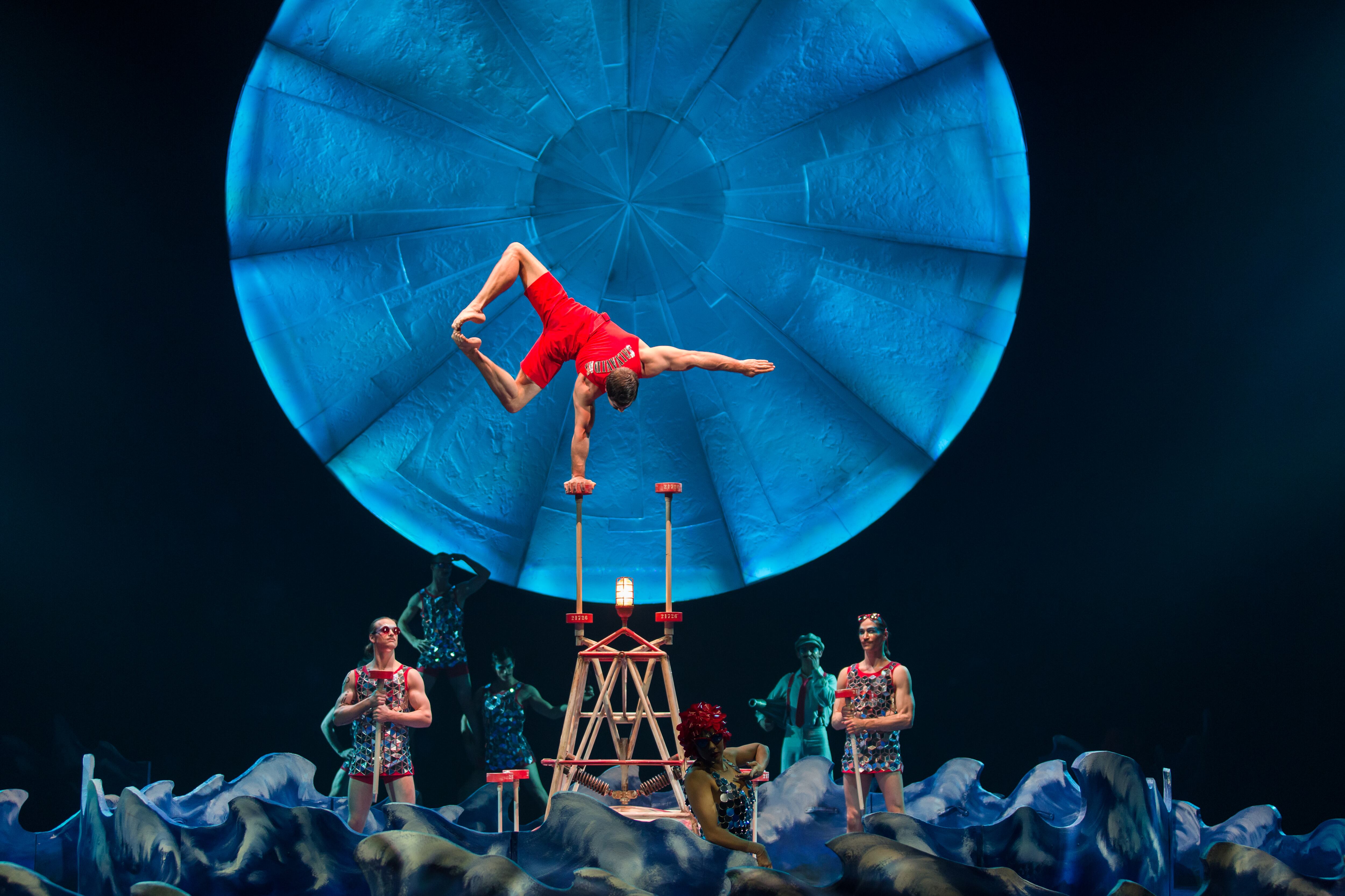 Cirque du Soleil con su espectáculo Luzia.