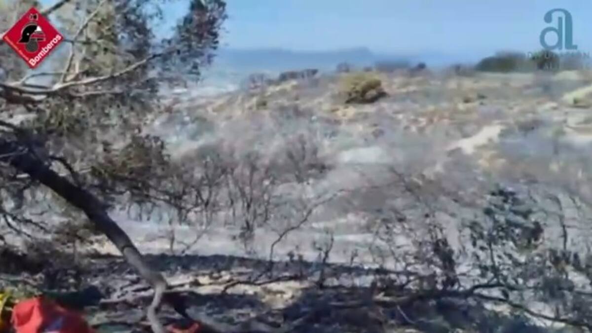 Sergio Carrasco, alcalde de Ibi, sobre el incendio en la Font Roja, en Hoy por Hoy Alicante