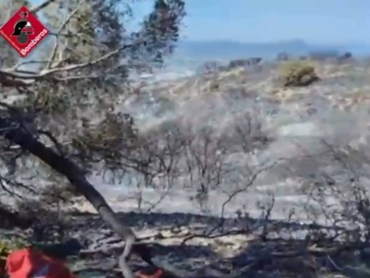 Sergio Carrasco, alcalde de Ibi, sobre el incendio en la Font Roja, en Hoy por Hoy Alicante