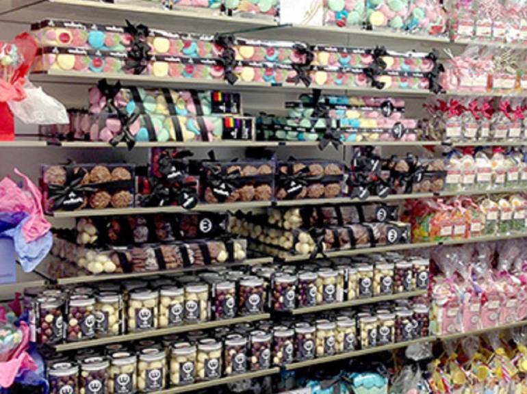 Los productos de Wonkandy en los almacenes Harrods de Londres