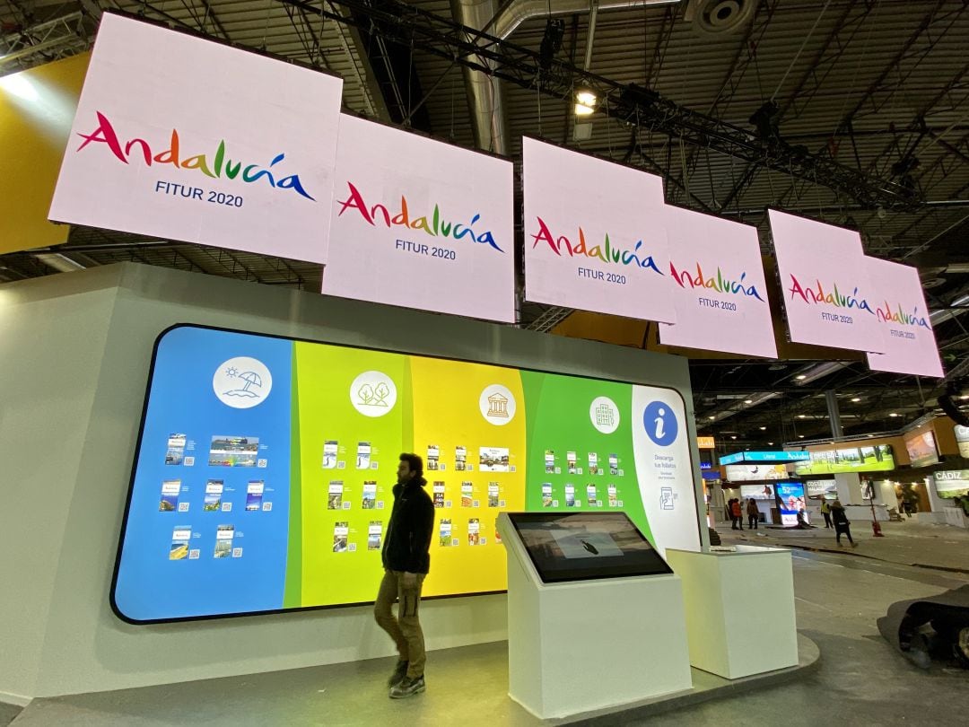 El expositor de Andalucía en Fitur 2020 apuestas por la innovación y deja atrás los folletos de papel