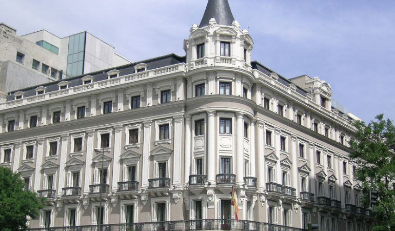 Sede de la Comisión Nacional de los Mercados y la Competencia, en la madrileña calle Alcalá.