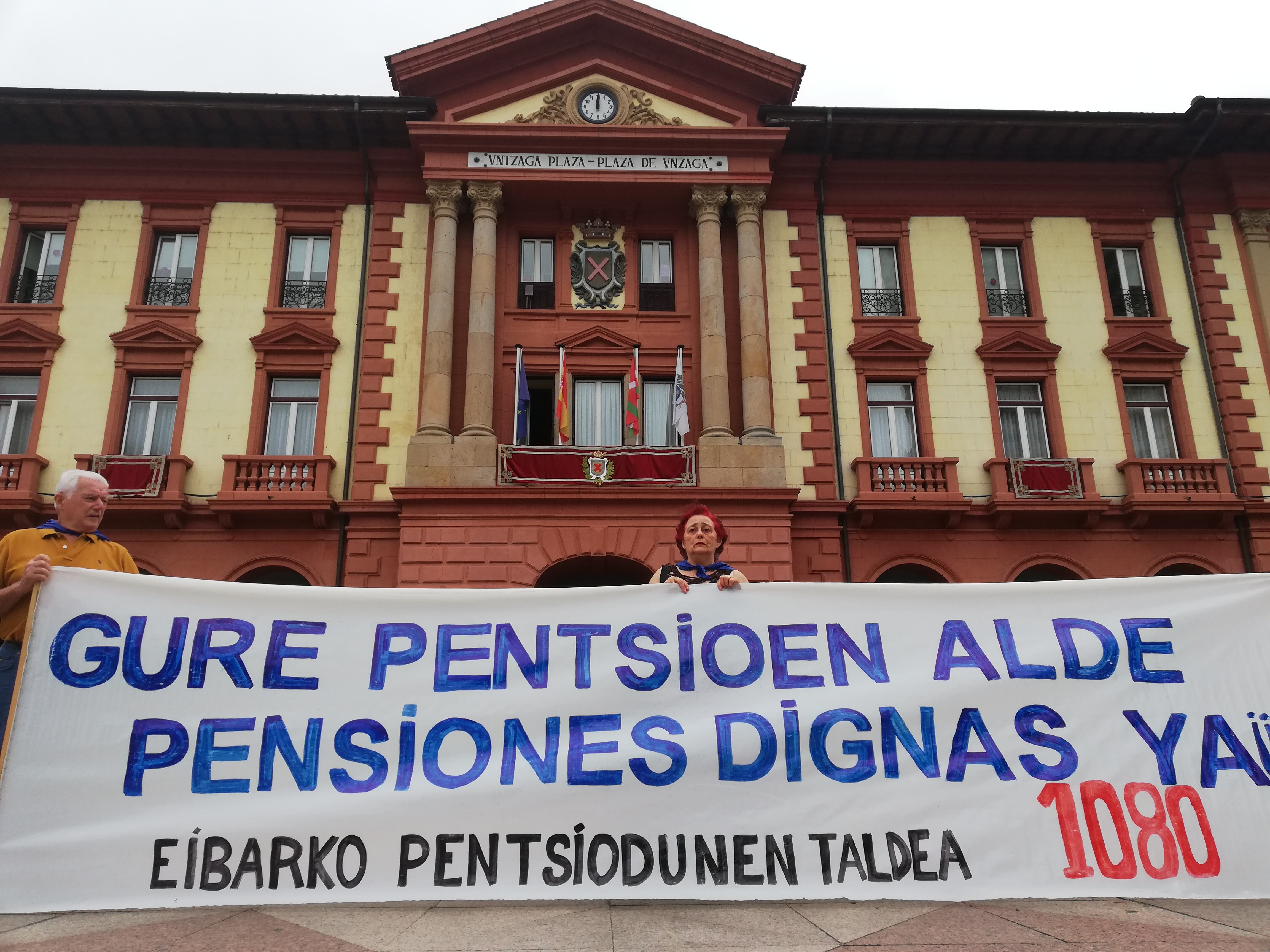 Los pensionistas no abandonan sus reivindicaciones y exigen una pensión mínima de 1080€