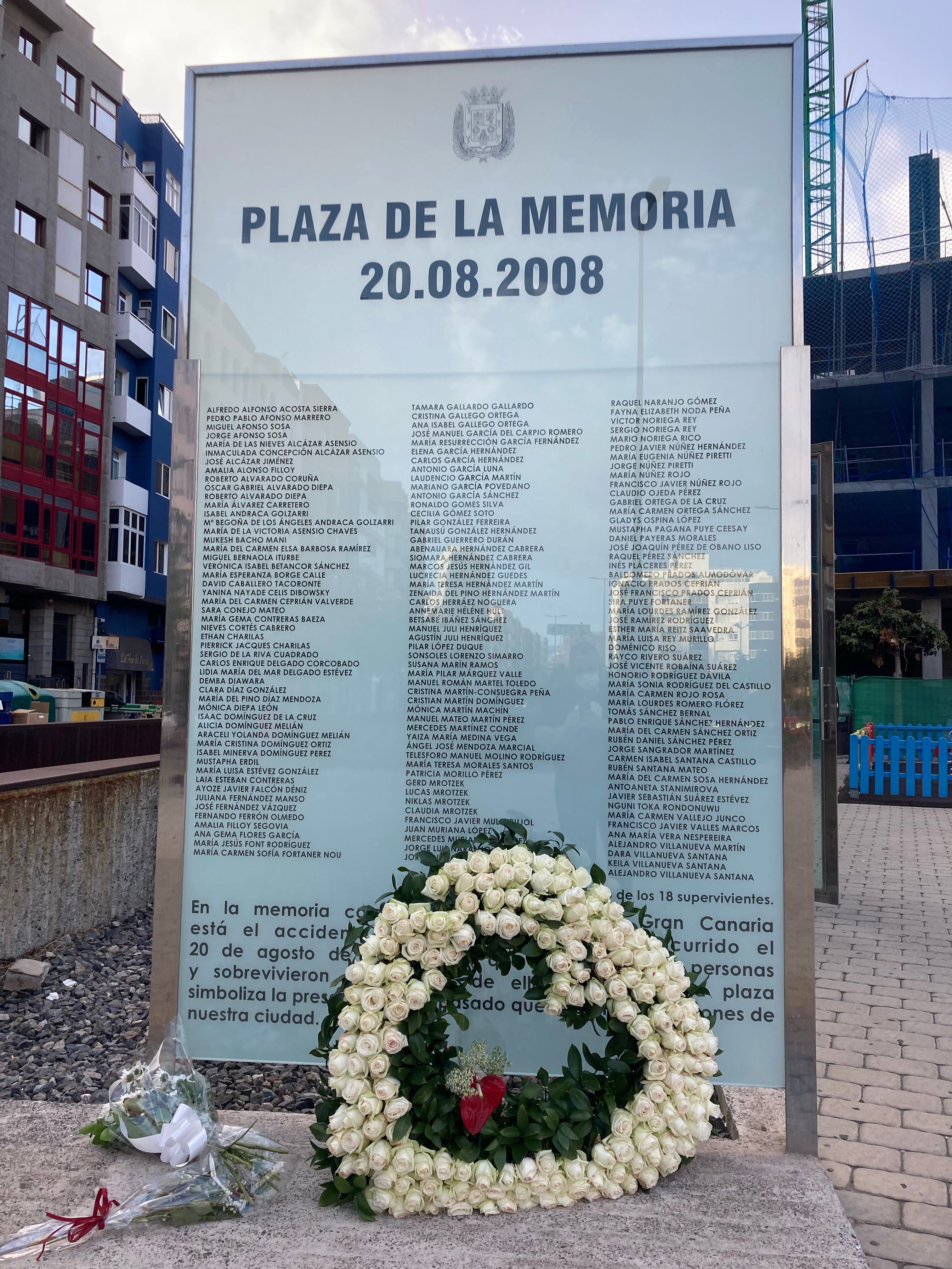 Memorial en Las Palmas de Gran Canaria