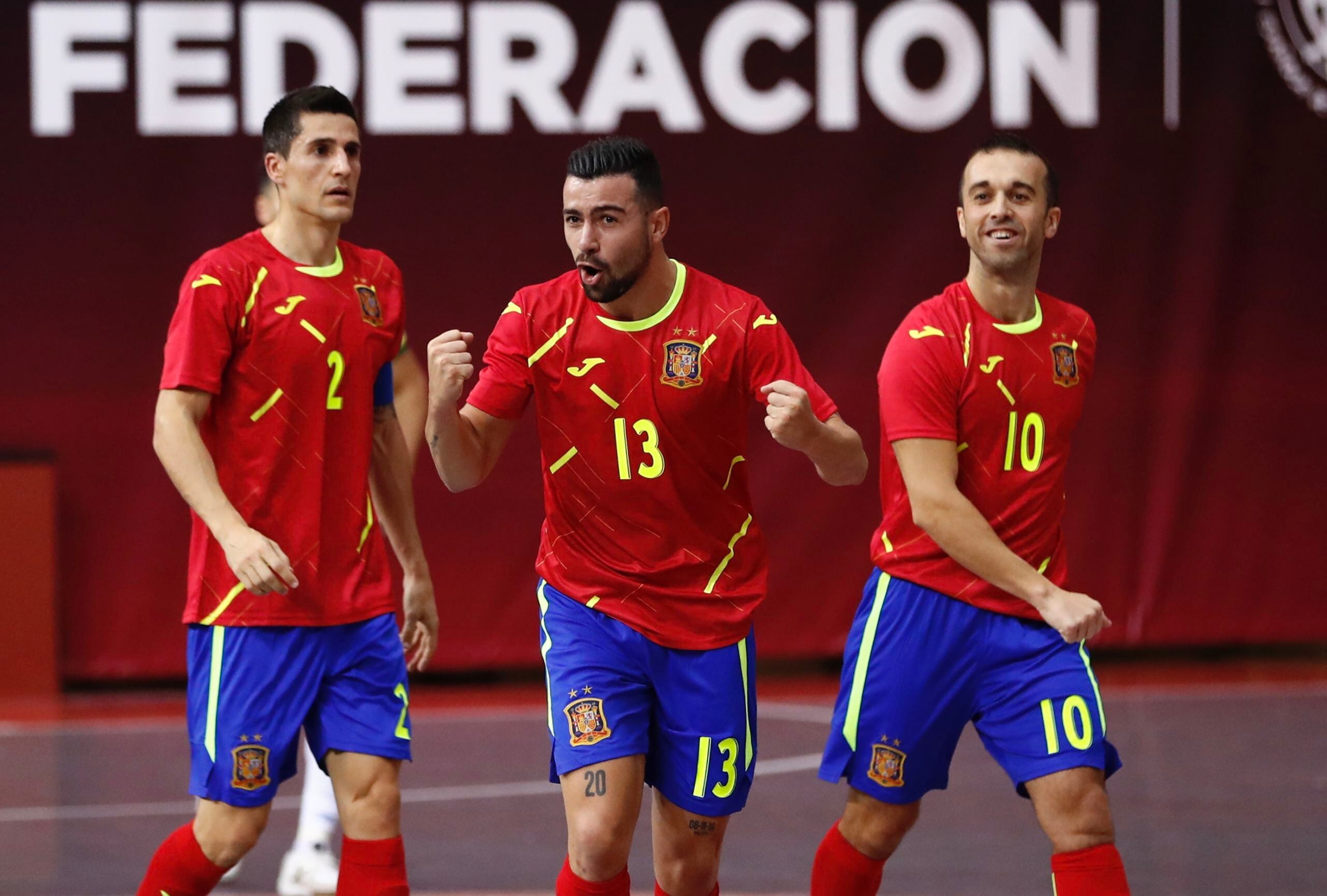 Imagen de archivo de un partido de la selección española de fútbol sala