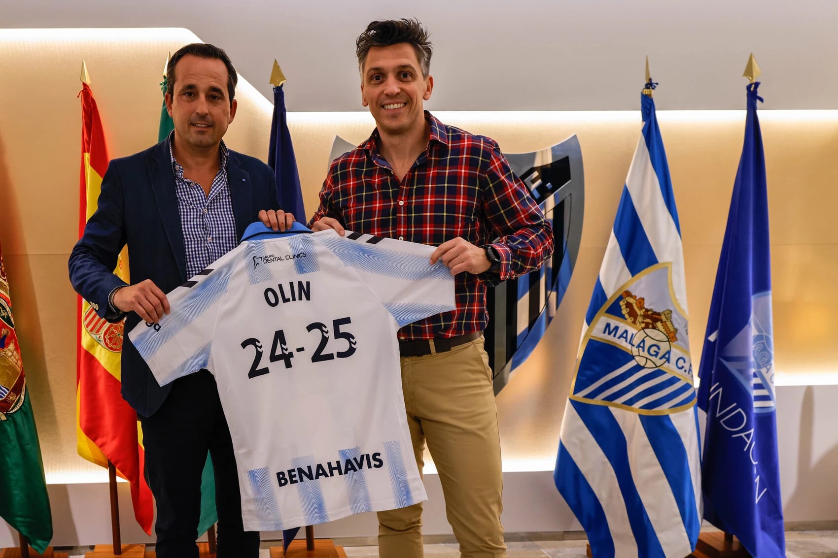 Olin ofrecerá los partidos del Málaga CF en la Liga Hypermotion/ MCF