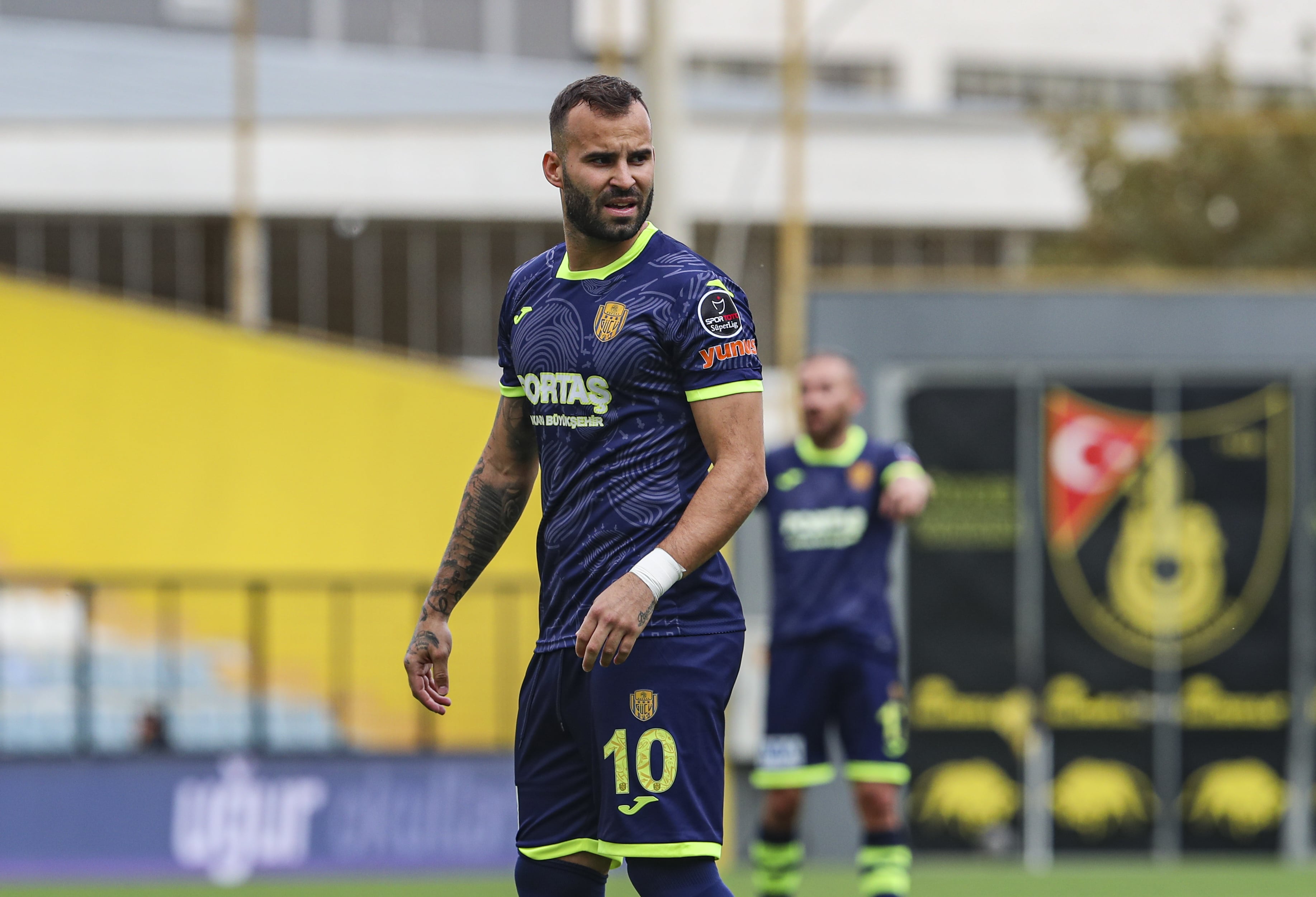 Jesé Rodríguez, en un partido en la liga turca.