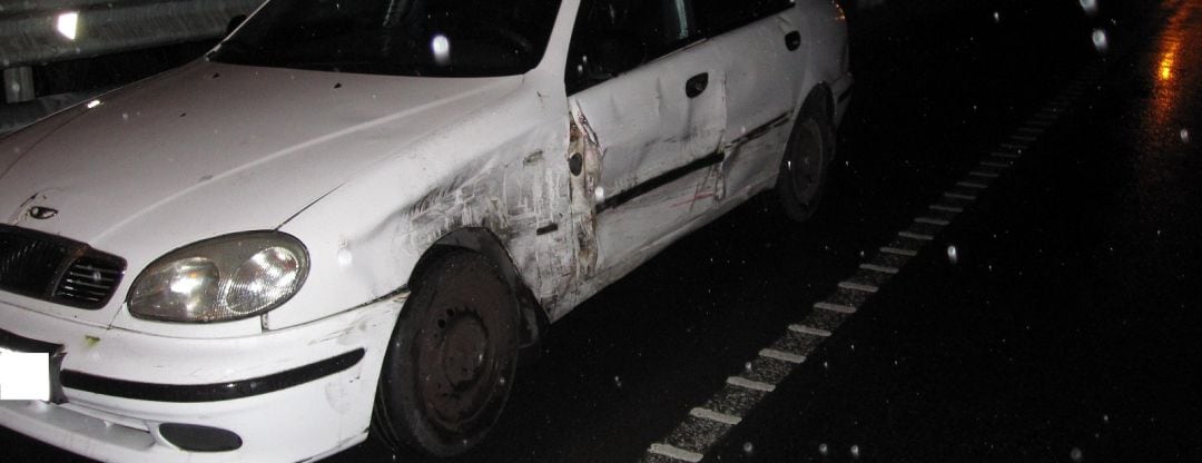 Accidente. Foto de archivo