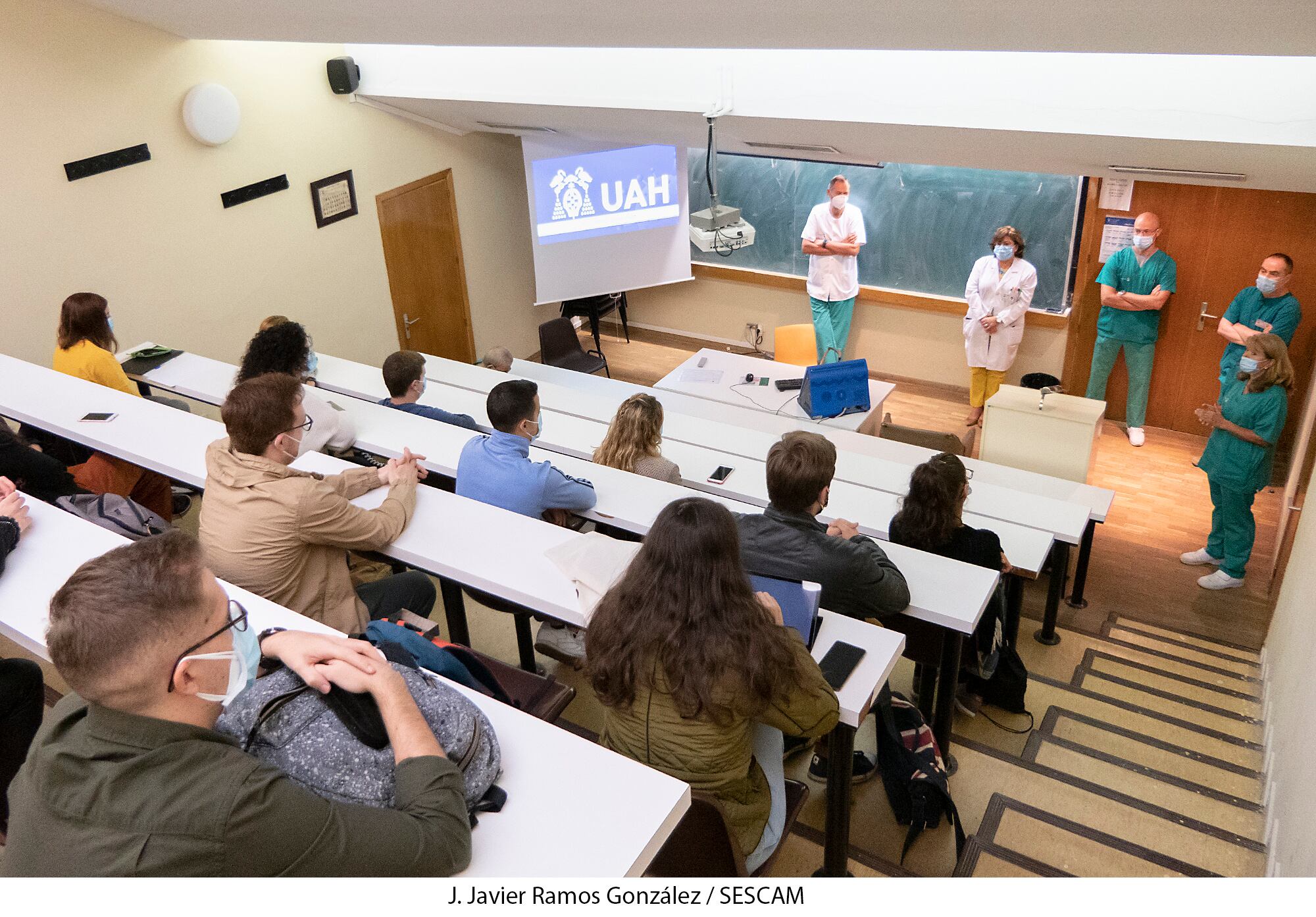 Curso de formación para alumnos UAH en el Hospital de Guadalajara