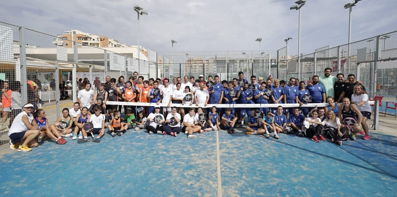 La Asociación Pala para Todos organizó un torneo benéfico en el Centro de Raqueta Inacua