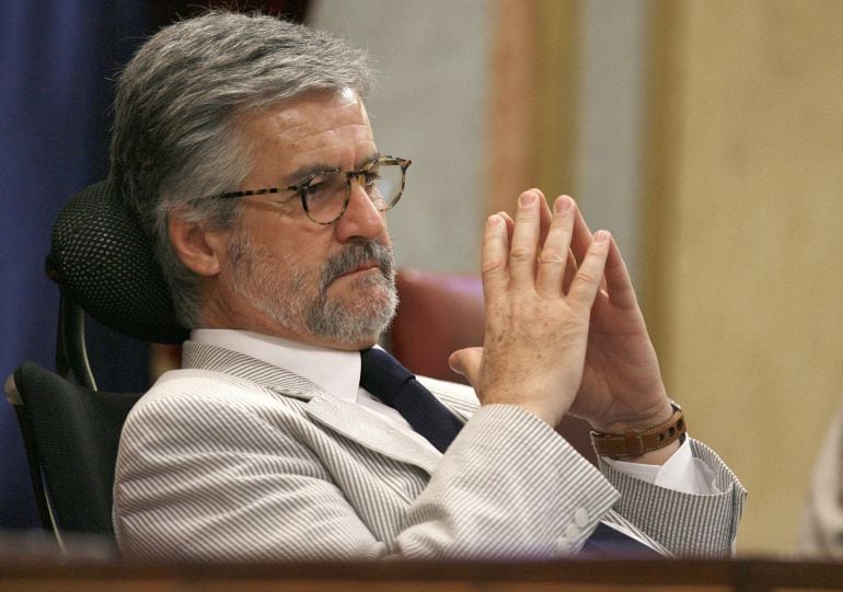 Manuel Marín, expresidente del Congreso de los Diputados, en un debate sobre el Estado de la Nación en 2007