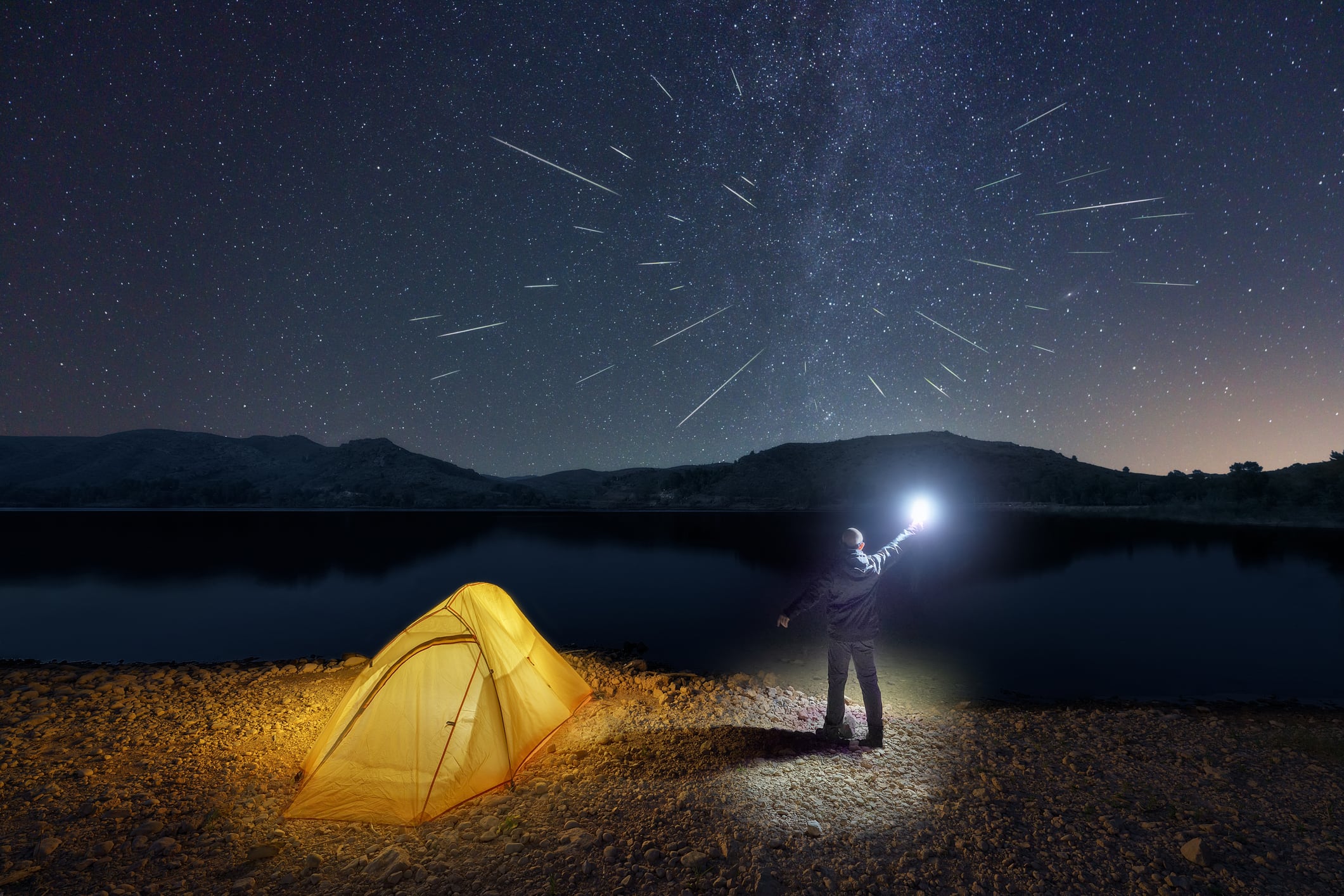 Unas 400 personas contemplarán lluvia  de estrellas desde el observatorio de La Jara de Puerto Lumbreras (Murcia)