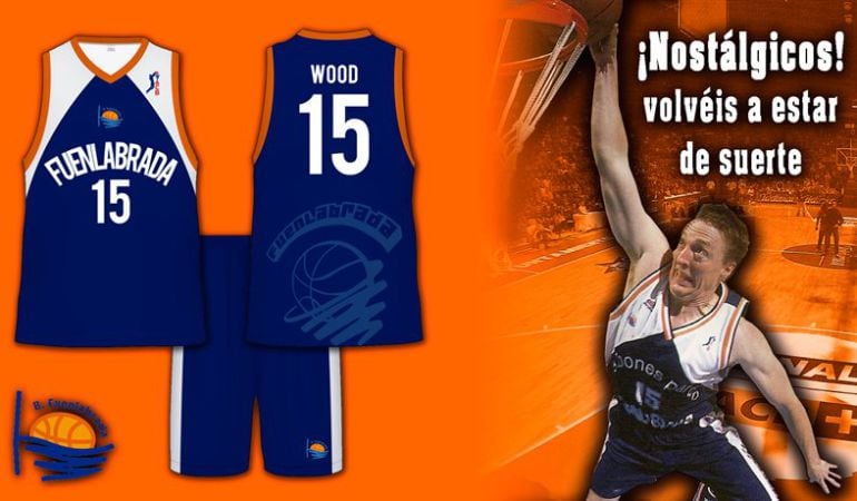 El Fuenla recupera el color azul en esta camiseta retro