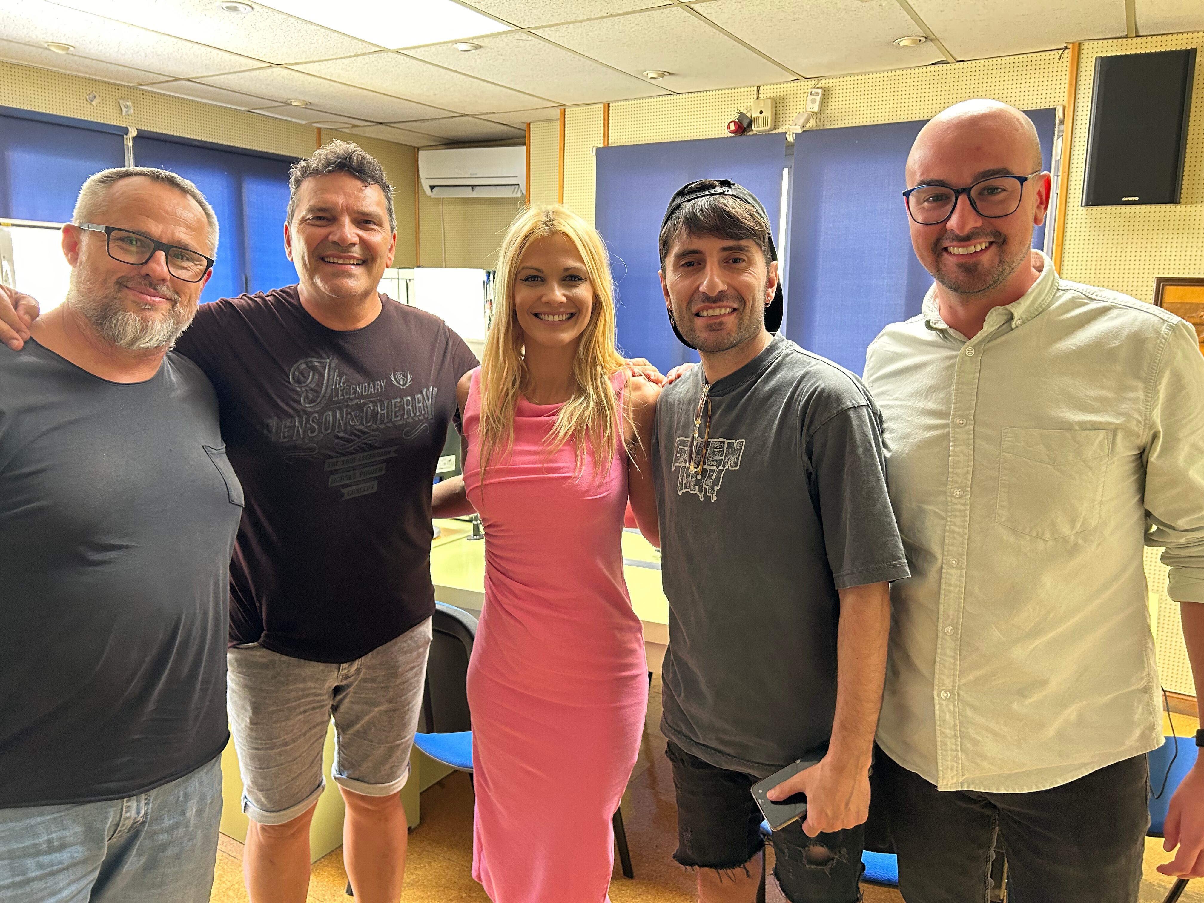 Entrevista a las orquestras La Pato y Mónaco Party en "Hoy por Hoy Xàtiva"